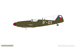 Model kit 1/72 Avia S-199 Avia S-199 bubble canopy ProfiPACK edition (Eduard kits)