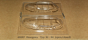 Vacu Canopy 1/48 Ki-84 open/closed (HAS) (Rob Taurus)