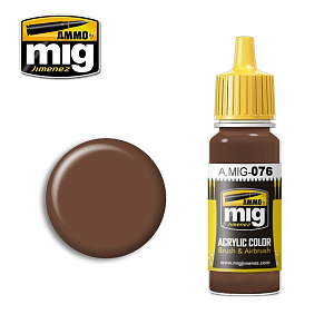 Acrylic paint BROWN SOIL (Ammo Mig) (17ml) 