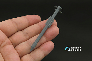 R-77-1 Ver.1  Air-to-Air Missiles with Launchers, 2 pcs (for all kits)