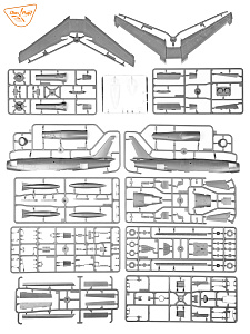 Model kit 1/48 North-American F-86A Sabre Advanced kit (Clear Prop)