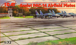Diorama bases 1/72 Soviet PAG-14 Airfield Plates (ICM) 