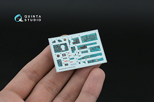 MiG-21SM Fishbed-J 3D-Printed & coloured Interior on decal paper (Eduard) (with 3D-printed resin parts)