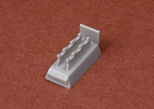 Additions (3D resin printing) 1/72 Yakovlev Yak-1B exhaust (designed to be used with Arma Hobby kits)