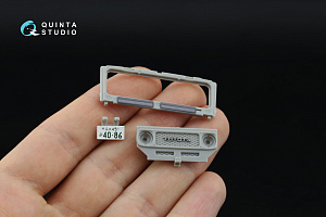 Toyota FJ43 Land Cruiser series 3D-Printed & coloured Interior on decal paper (AK Interactive) (with 3D-printed resin parts) 