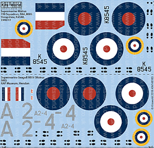 Decal 1/48 Supermarine Walrus (Kits-World)