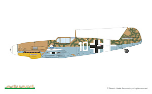 Model kit 1/72 Limited Edition AFRIKA - Messerschmitt Bf 109 (Dual Combo) (Eduard kits)