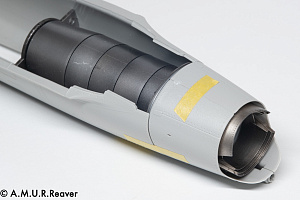 Additions (3D resin printing) 1/32 The inlet device and nozzle of the SNECMA Atar 9B engine for the Dassault Mirage IIIC/CJ models (A.M.U.R.Reaver) 