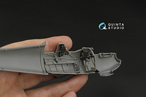 Supermarine Spitfire Tr.9 3D-Printed & coloured Interior on decal paper (Airfix)