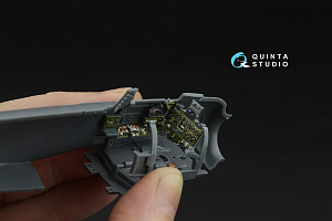 A6M5 Zero (Mitsubishi Production) 3D-Printed & coloured Interior on decal paper (Eduard)