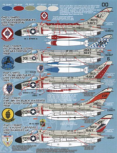 Decal 1/48 Douglas F4D-1 Skyray 'Fast Fords' (11)  (Furball Aero-Design)