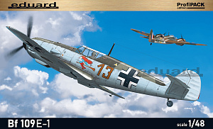 Model kit 1/48 Messerschmitt Bf-109E-1 (Eduard kits)