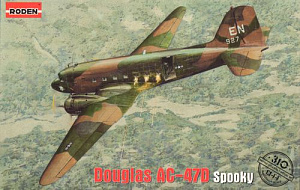 Model kit 1/144 Douglas AC-47D Spooky Gunship (Roden)