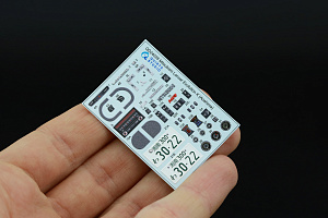 Mitsubishi Lancer Evolution X 3D-Printed & coloured Interior on decal paper (Aoshima)