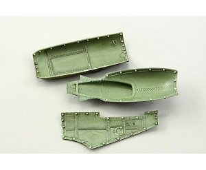 Additions (3D resin printing) 1/48 Spitfire Mk. IX Advanced (designed to be used with Eduard kits)