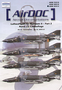 Decal 1/32 McDonnell RF-4E Phantoms Luftwaffe Part 2 (Airdoc)