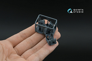 Porsche 911 GT3 RS (992) 3D-Printed & coloured Interior on decal paper (Tamiya) (with 3D-printed resin parts) 