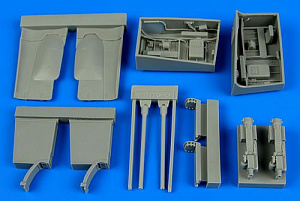 Additions (3D resin printing) 1/32 Focke-Wulf Fw-190F-8 gun bay (designed to be used with Revell kits) 