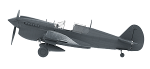 Model kit 1/48 Curtiss P-40E Warhawk (Royal Class Dual Combo)  (Eduard kits)