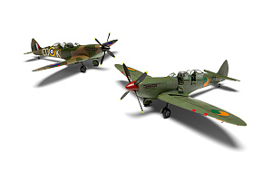 Model kit 1/48 Supermarine Spitfire Tr.9 (Airfix)