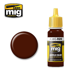Acrylic paint RED PRIMER DARK BASE (Ammo Mig) (17ml) 