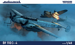 Model kit 1/48 Messerschmitt Bf-110G-4 The Weekend edition  (Eduard kits)