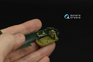 A6M5 Zero (Mitsubishi Prod.) 3D-Printed & coloured Interior on decal paper (Fine molds)