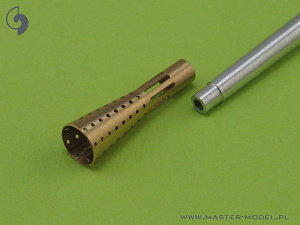 Aircraft detailing sets (brass) 1/32 German aircraft cannon 3.7cm Flak 18 gun barrels (2pcs) 