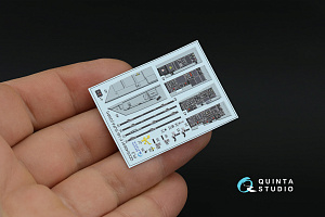 F-16I SUFA 3D-Printed & coloured Interior on decal paper (GWH) (Small version)