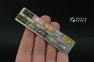 Southeastern U.S. License Plates 1910-1940 (All kits) (with metal base)