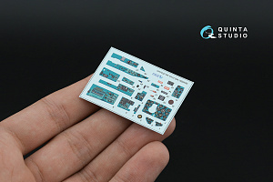 MiG-21bis late Fishbed-N 3D-Printed & coloured Interior on decal paper (Eduard) (with 3D-printed resin parts)