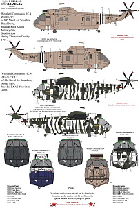 Decal 1/48 Westland Sea King Collection Pt4 (7) (Xtradecal)