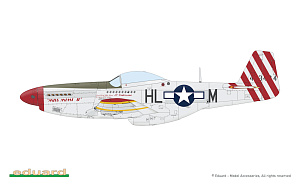 Model kit 1/72 North-American P-51D-5 Mustang (Weekend Edition) (Eduard kits)