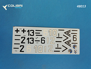 Decal 1/48 Fw-190 A3 Jg 51 part I (Colibri Decals)