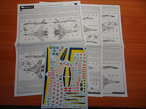 Decal 1/72 Sukhoi Su-27 "Flanker" family (2) (Begemot)