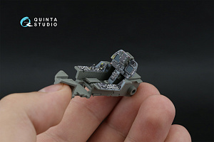 AV-8B Harrier II Plus 3D-Printed & coloured Interior on decal paper (UMa) (with 3D-printed resin parts)