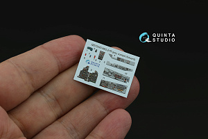 MiG-21R (Grey panels) 3D-Printed & coloured Interior on decal paper (Eduard)