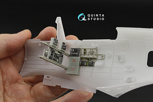 SBD Dauntless Family Rear Cockpit 3D-Printed & coloured Interior on decal paper (Trumpeter)