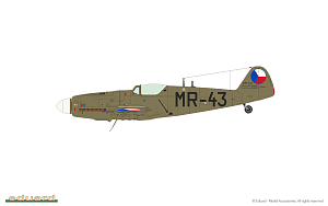 Model kit 1/72 Avia S-199 Avia S-199 bubble canopy ProfiPACK edition (Eduard kits)