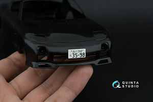 Efini-Mazda RX-7FD 3D-Printed & coloured Interior on decal paper (Aoshima)