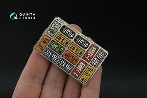 Midwestern U.S. License Plates 1940-1950 (All kits) (with metal base)