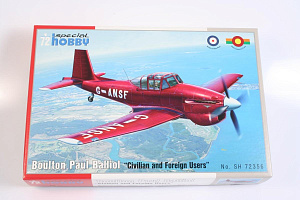 Model kit 1/72 Boulton Paul Balliol 'Civil & Foreign Users' (Special Hobby)