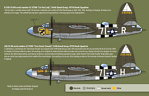 Decal 1/48 Martin B-26B/C Marauders includes....(Zotz)