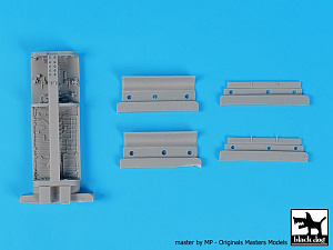 Additions (3D resin printing) 1/72 Lockheed S-3A Viking bomb bay (designed to be used with Hasegawa kits) 