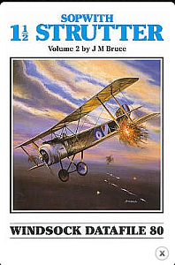 Aircraft books Sopwith 1½ Strutter(Albatros Productions)