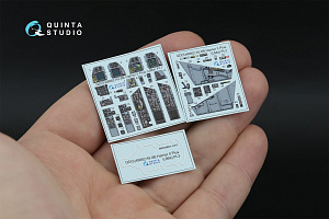 AV-8B Harrier II Plus 3D-Printed & coloured Interior on decal paper (UMa) (Small version)