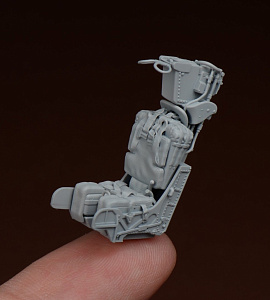 Additions (3D resin printing) 1/48 GRU-7A Ejection Seats for Grumman F-14A/F-14B Tomcat Mid/Late (2pcs) (3D-Printed) (designed to be used with Great Wall Hobby, Hasegawa and Tamiya kits)