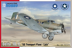 Model kit 1/72 Delta 1D/E US Transport Plane Late (3x camo) (Special Hobby)