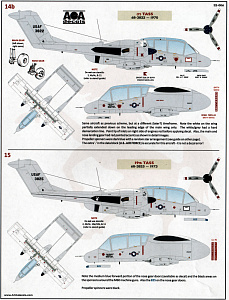 Decal 1/32 North-American/Rockwell OV-10A Broncos (USAF Vietnam War) (AOA Decals)