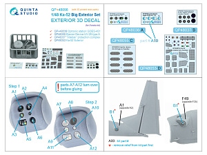 Big Exterior Set for Ka-52 (Zvezda)